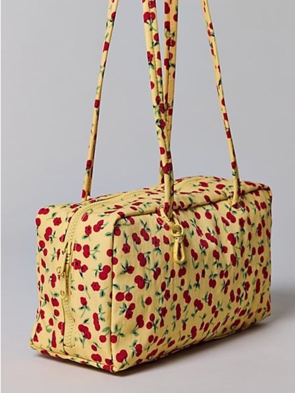 BAGGU Nylon Bowler Bag Cherry Land Shoulder Bag - Picture 2 of 6